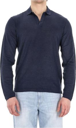 Barba Polo Shirts, male, Blue, Size: XL Blue T-shirts and Polos