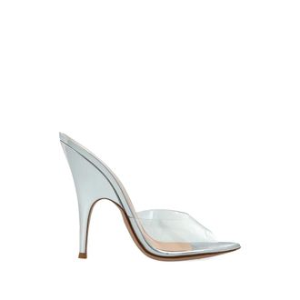 Gianvito Rossi Heeled Mules, female, Gray, Size: 7 1/2 US Calzature