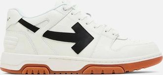 Off-white Mens Off-White Out of Office Trainers in White Black Gum - Size: UK 9 eu43