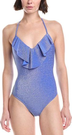 Shoshanna Ruffle Maillot One-Piece