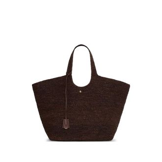 Anine Bing Lili Woven Raffia Tote Bag