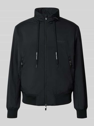 A|X Armani Exchange Blouson mit Stehkragen in Black, Gr&ouml;&szlig;e M