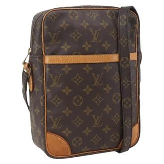 Louis Vuitton Pre-owned Vintage Canvas Cross Body Tas - Dames - Pre-owned - Bruin - Maat: ONE Size