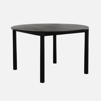 Sweeek Mesa De Comedor Redonda De Madera De Hevea, 4 Plazas