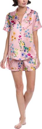 Petite Plume 2Pc Mulberry Silk Pajama Set