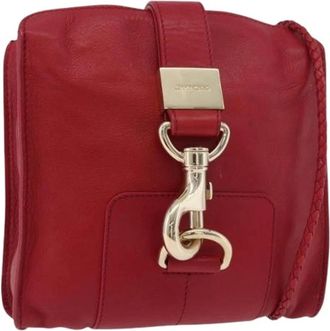 Jimmy Choo London Pre-owned Cross Body Bags, female, Red, Size: ONE SIZE Pre-owned Shoulder Bag