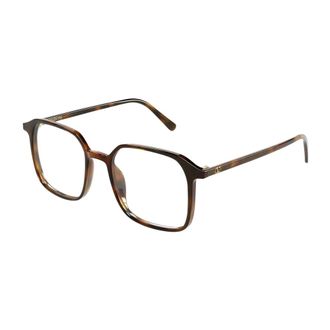 Valentino Rectangular Acetate Eyewear - female - Valentino - Glasses - Brown - 51 MM - Accessories