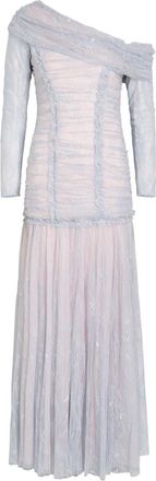 Needle & Thread Gigi Lace One-shoulder Tulle Gown - Blue - 18 (UK18 / Xxl)