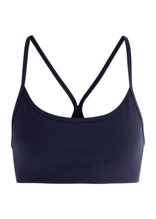 Vuori Clothing All The Feels Stretch-nylon Soft-cup bra - Navy - L (UK14 / L)