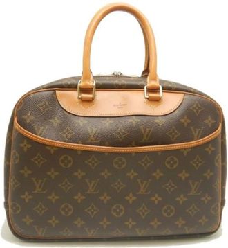 Louis Vuitton Pre-owned Vintage Monogram Handtas - Dames - Vintage Handtas - Bruin - ONE Size - Vintage