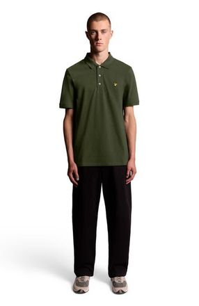 Lyle & Scott Plain Polo Shirt in Olive at Nordstrom, Size Xx-Large