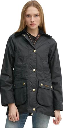 Barbour Giacca cerata Modern Beadnell - - Jackets - Donna - Blu - L