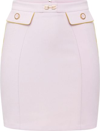 Elisabetta Franchi crêpe miniskirt - Pink
