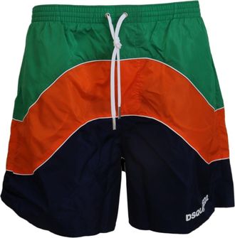 Dsquared2 Dsquared&sup2; Logo Print Men Beachwear Swimwear Mens Short