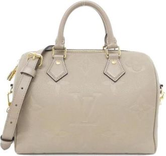 Louis Vuitton Pre-owned Speedy Bandouliere Monogram Empreinte Boston Bag - - Pre-owned - Donna - Beige - ONE SIZE
