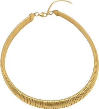 Adornia 14K Yellow Gold Plated Brass Omega Chain at Nordstrom Rack