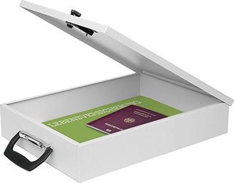 Wedo Wedo 102 2537 Caja De Candados En Grupo Blanco Metal 1 Pieza(s)