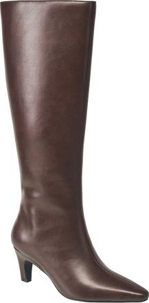 French Connection Womens Becky Kitten Heel Bootie in Choco at Nordstrom, Size 6