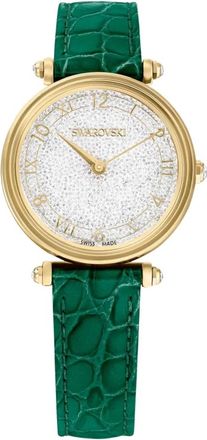 Swarovski Dames, Accessoires, Groen, Maat: ONE Size Leer