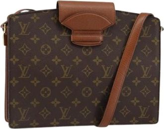 Louis Vuitton Pre-owned Cross Body Bags, female, Brown, Size: ONE SIZE Pre-owned Vintage Cross Body Bag