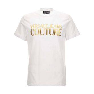 Versace Jeans Couture Hombre, Camisetas, Blanco, Talla: XL