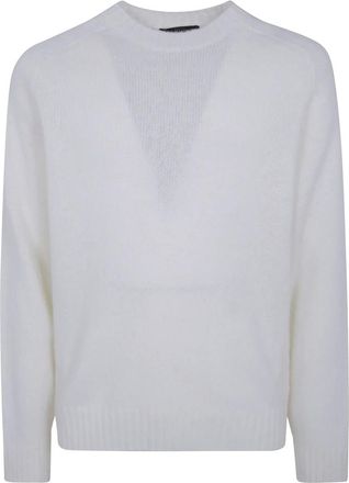 FILIPPO DE LAURENTIIS Jersey Cuello Redondo - Knitwear - Hombre - Blanco - 2XL