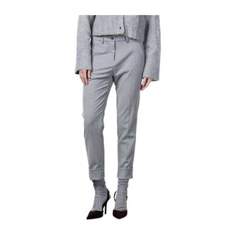Mason's Pantalones Chino Zanahoria New York - Trousers - Mujer - Gris - 2XS