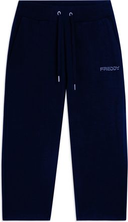 Freddy Pantaloni Sportivi Corsaro con Coulisse e Logo FREDDY