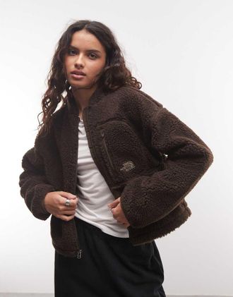 The North Face Extreme Pile 2 pile con zip integrale marrone