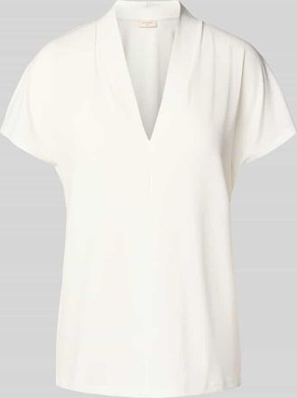 Freequent Regular Fit Blusenshirt mit V-Ausschnitt Modell Yrsa in Offwhite, Gr&ouml;&szlig;e XL
