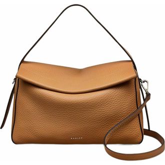 Radley London De Beauvoir Medium Ziptop Satchel Bag in Butter at Nordstrom