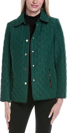 Jones New York Quilted Snap Front Jacket