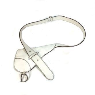 Dior White Leather Other (Pre-Owned)