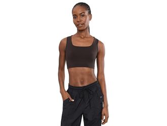 Free People Movement Win Win Bra Womens Workout Chocolate : LG (Womens 12-14), Cotton/Elastane