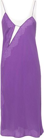 CHRISTOPHER ESBER Encased Lace Cami Silk Dress - Womens - Polyester/Silk