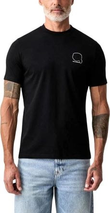 Karl Lagerfeld Uomo, Top, Nero, XL, new
