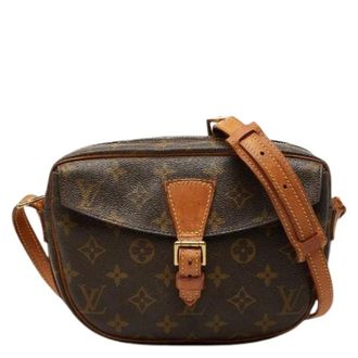 Louis Vuitton Pre-owned Cross Body Bags, female, Brown, Size: ONE SIZE Pre-owned Jeune Fille PM Monogram Shoulder Bag