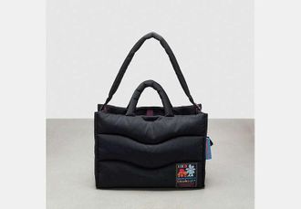 Coach Coachtopia Loop Tote Bag in Black | Recycled Pet Plastic