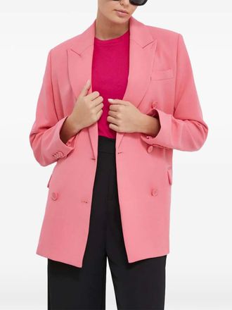 Benetton Blazer met dubbele rij knopen - Roze