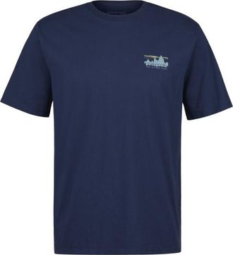 Patagonia 73 Skyline Organic T-Shirt T-Shirt für Herren | blau
