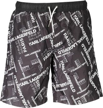 Karl Lagerfeld Nero Polyester Heren Badkleding Boxer