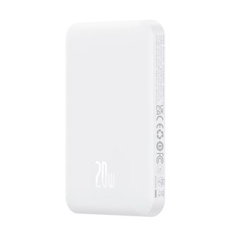 OEM Mini Banco De Energ&iacute;a 5000mah 20w + Cable Usb-c 20v/3a Blanco