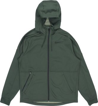 Nike Therma Cardigan Training Hooded Jacket Silver Green Silvergreen CU7359-337