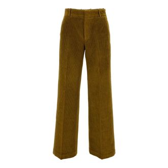 Cellar Door Wide Trousers, female, Brown, Size: L Wide Trousers
