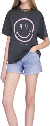Anine Bing Mujer, Camisetas, Gris, Talla: L