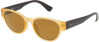 Police SPL151 OFFSTAGE 2 Polarized 760G Mens Sunglasses Yellow Size 52