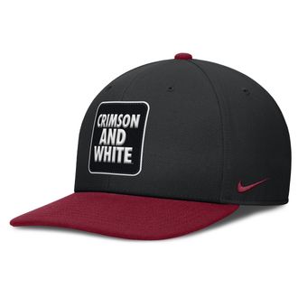 Nike Alabama Sideline Campus Local Pro Nike Mens Dri-FIT College Adjustable Hat in Black | NC12090NABN-G9X