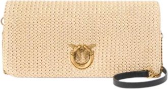 Pinko Pinko, Tassen, Dames, Beige, ONE Size, Cross Body Bags