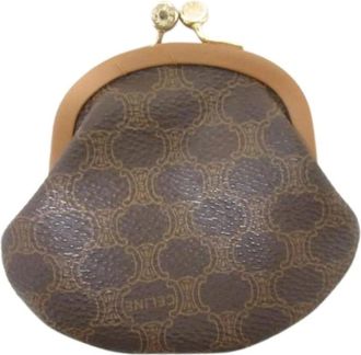 Celine Pre-owned Portafoglio Compatto Macadam - - Pre-owned - Donna - Marrone - ONE SIZE