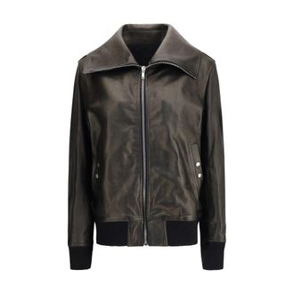 Rick Owens Lamb Leather Jackets And Womens Coat